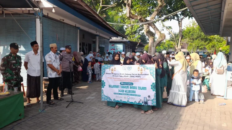 Pawai dan Istighosah Sambut Tahun Baru Islam di Bangkalan