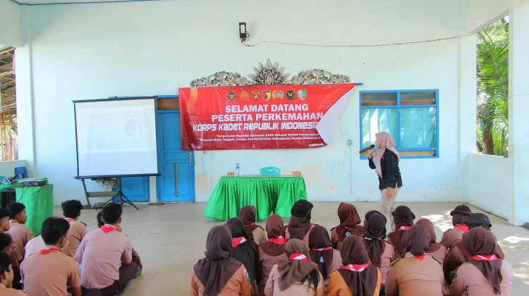 Materi Latihan KKRI dan Kodim Sampang Gembleng Mental Kepemimpinan Pelajar