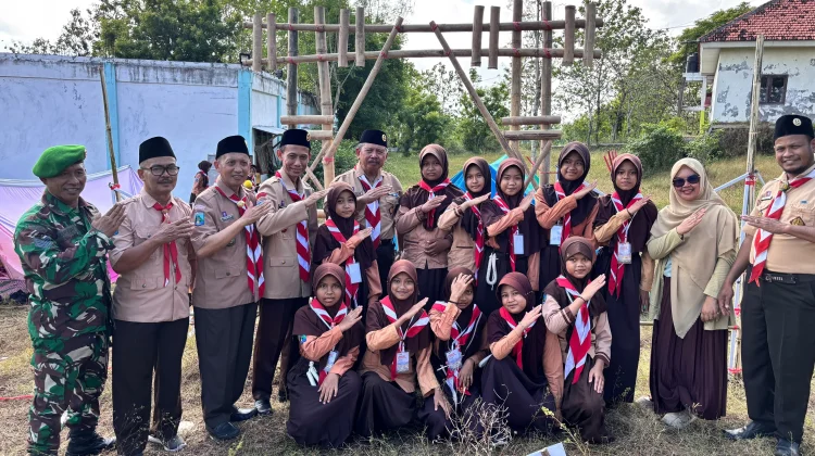 MIN Sampang Ikut Jambore Ma'arif NU di Buper Kek Debang