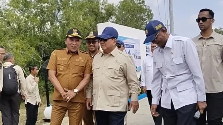Presiden Prabowo Subianto Resmikan 1.151  Kilometer Jalan Daerah Inpres