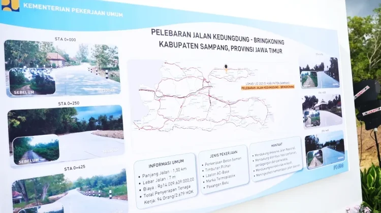 Fakta Peresmian Inpres Jalan Daerah di Desa Batuporo Sampang