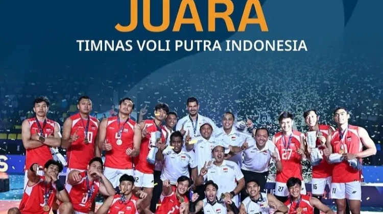 Timnas Bola Voli Putra Indonesia Juara AVC 2026