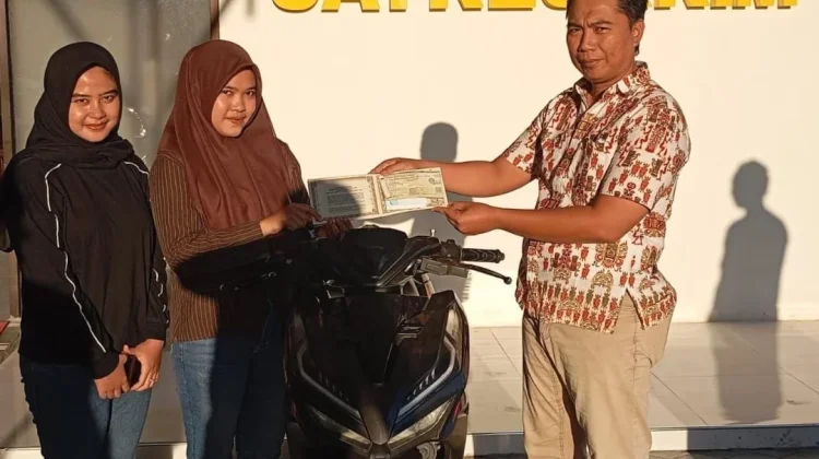 Korban Curanmor di Pamekasan Semringah setelah Motornya Kembali