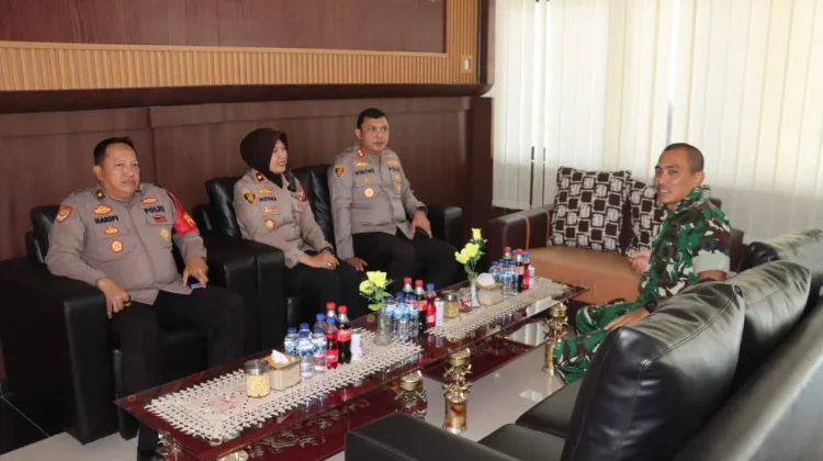 Silaturahmi TNI–Polri di Bangkalan Perkuat Sinergi Keamanan