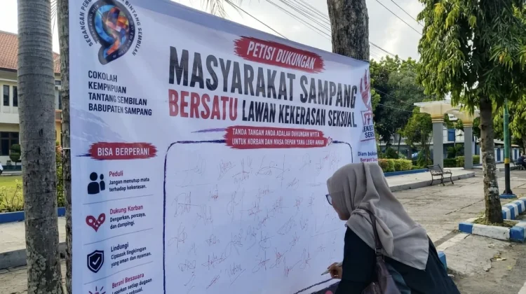 Sekolah Perempuan Bintang Sembilan Galang Petisi Lawan Kekerasan Seksual