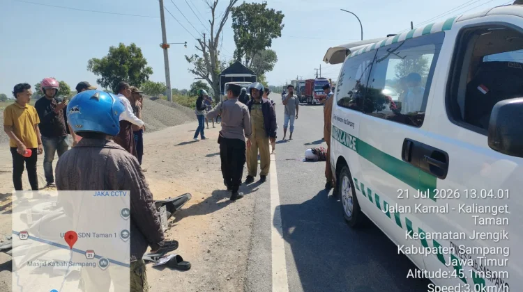 Remaja Tewas dalam Kecelakaan di Sampang