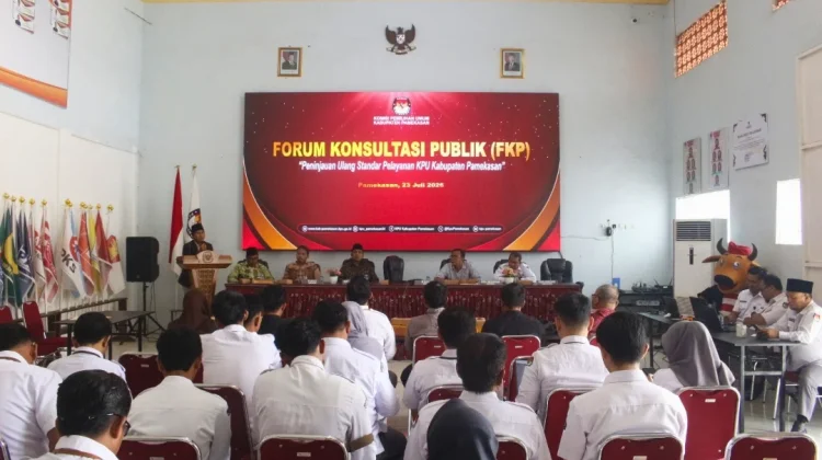 KPU Pamekasan Gelar Forum Konsultasi Publik Bahas Standar Pelayanan