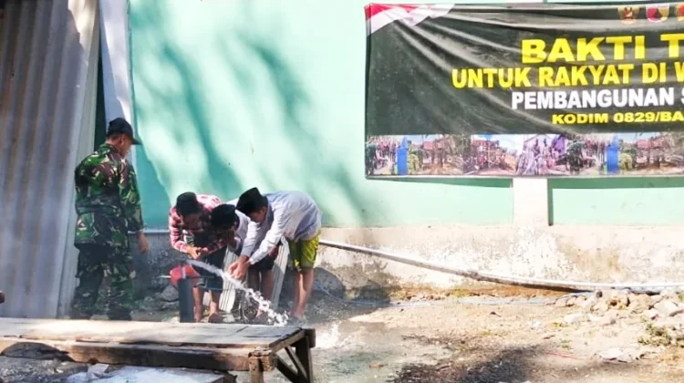 Pembangunan Sumur Bor di  Bangkalan Capai 55 Persen