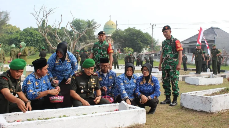 Ziarah Khidmat Kodim Bangkalan di HUT ke-60 Korem Bhaskara Jaya