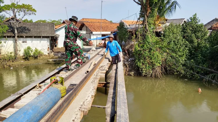 Besi IWF Perkuat Tahapan Jembatan Bakti TNI AD