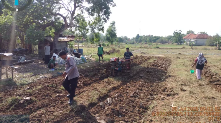 Polres Sampang Dukung Ketahanan Pangan Nasional