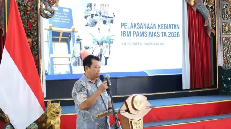 Bangkalan Bangun 21 Pamsimas, Terbanyak di Jawa Timur