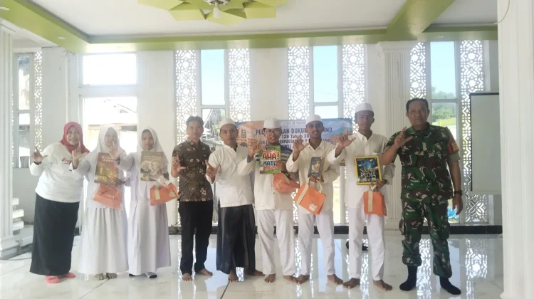 Perpustakaan Jatim, Sosialisasikan Literasi di Lokasi TMMD Sampang