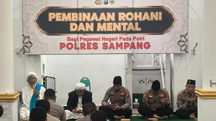 Cara Polres Sampang Bentuk Karakter Personel Humanis
