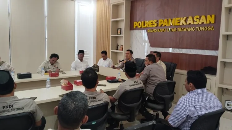 Polres Pamekasan Perkuat Sinergi Polri dan Masyarakat demi Jaga Kamtibmas