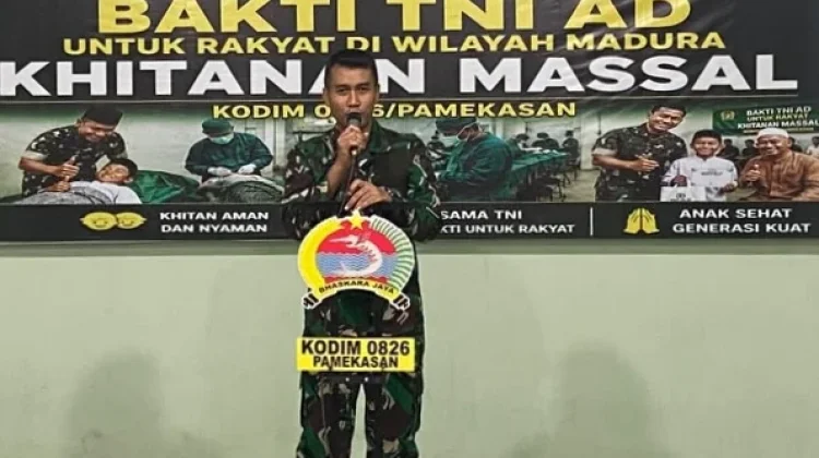 Bhakti TNI AD di Pamekasan, 124 Anak Ikuti Khitan Massal