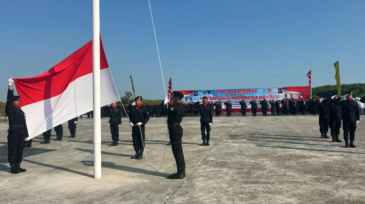 Upacara HUT RI ke-81 di Desa Lajing Bangkalan Jadi Momentum Perkuat Nasionalisme