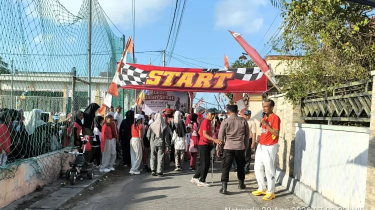 Polsek Sampang Kota Amankan Kegiatan JJS HUT RI ke-81