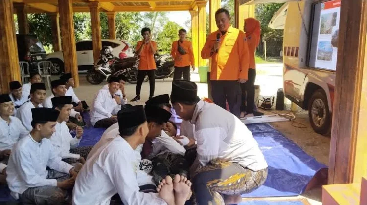 Pesantren Rentan Bencana, BPBD Sampang Kuatkan Kesiapsiagaan Santri