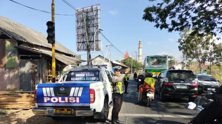 Satlantas Polres Sampang Gelar Patroli MQR Mobile Blackspot