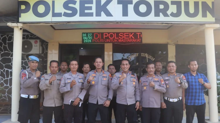 Kapolres Sampang Dorong Polsek Torjun Jaga Kekompakan dan Profesionalisme