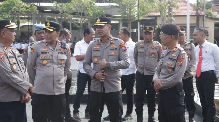 Kapolres Sampang Ingatkan Jajaran Jaga Kedekatan dengan Warga untuk Kamtibmas