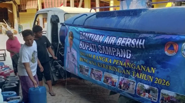 BPBD Sampang Akui Bantuan Air Bersih Belum Penuhi Kebutuhan Warga
