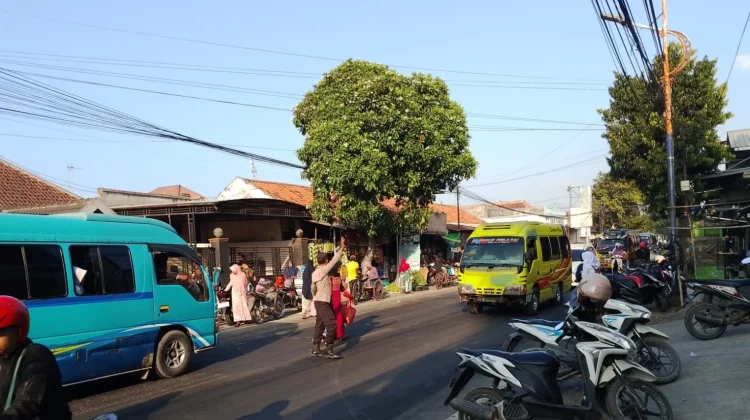 Polsek Sampang Kota Perketat Pengamanan Pasar Tradisional
