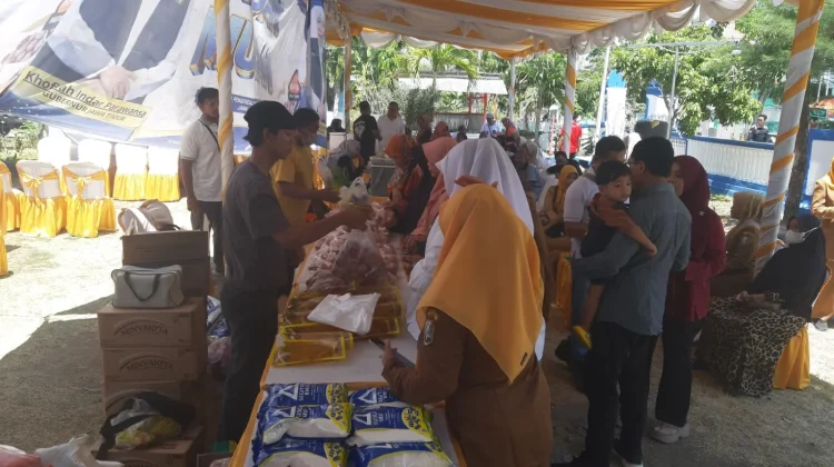 Pasar Murah di Sampang: Upaya Tekan Inflasi Musim Kemarau
