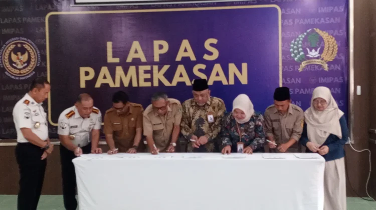 Perkuat Publikasi Pembinaan, Lapas Pamekasan Teken Kerja Sama dengan RRI Sumenep