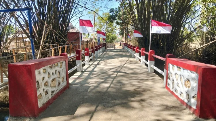 Jembatan Nyormanis Rampung, Akses Warga Blega Kini Makin Lancar