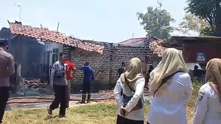 Rumah Warga Sampang Terbakar, Diduga Lupa Mematikan Kompor Gas