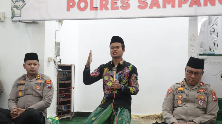 Polres Sampang Kembali Gelar Pembinaan Rohani dan Mental