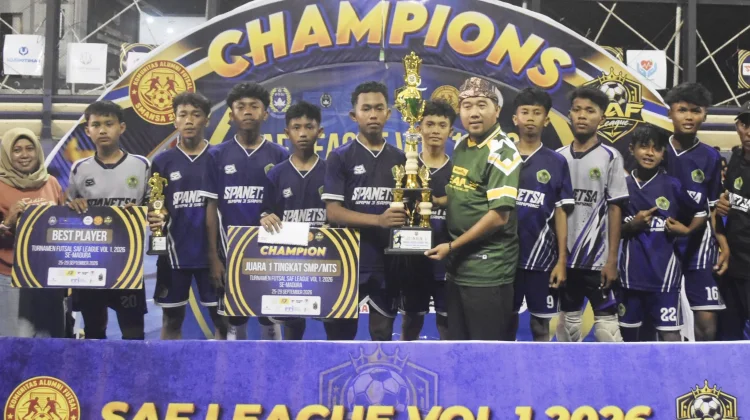 SMPN 3 Sampang Sabet Juara SAF League