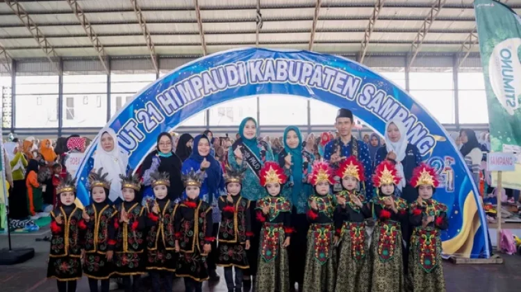 HUT ke-21 Himpaudi di Sampang, TP PKK Tekankan Pentingnya Kesejahteraan Pendidik PA