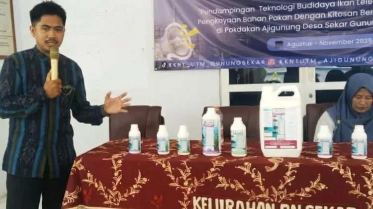 Kampus UTM Kenalkan Produk Probiotik Unggulan bagi Budidaya Lele