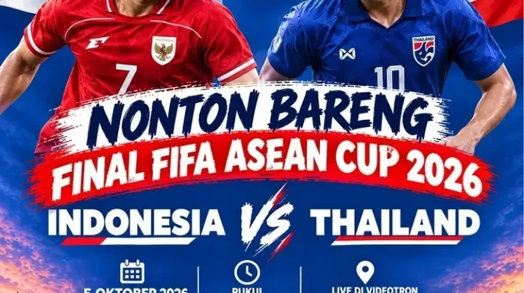 Tontonan Gratis Nobar Timnas Indonesia vs Thailand di Alun-Alun Sampang