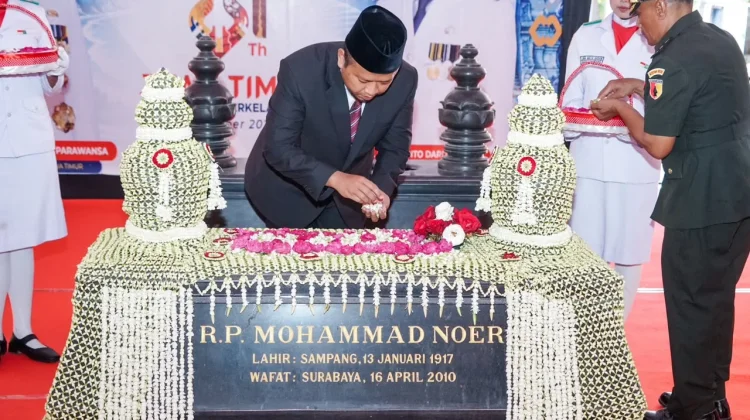 Napak Tilas R.P. Mohammad Noer Warnai Hari Jadi Jawa Timur