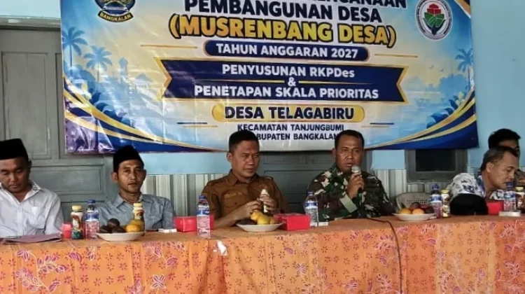 Musrenbangdes Telaga Biru Matangkan Koperasi dan Infrastruktur 2027