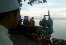 Rukyatul Hilal Awal Ramadhan Digelar di Pantai Gebang Bangkalan