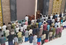 Masjid Al Huda Langkap Bangkalan Gelar Tarawih Perdana Ramadhan