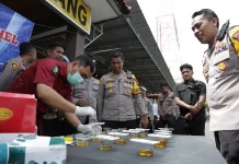Polres Sampang Gelar Tes Urine