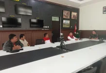 Silaturahmi Kodim–LIRA Bahas Transparansi Pembangunan KDKMP