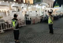 Patroli Blue Light Dipusatkan di Masjid Agung Sampang