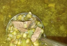 Kaldu Daging Kacang Hijau, Makanan Kaya Protein