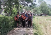 Lansia Hilang Sehari Ditemukan Selamat di Sungai Daleman
