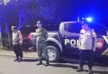 Tingkatkan Keamanan, Sinergi TNI - Polri Patroli Dini Hari