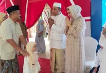 Rayakan Kemenangan, Masyarakat Padati Open House di Pendopo Trunojoyo