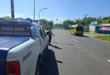 Satlantas Polres Sampang Intensifkan Patroli MQR di Jalur Rawan