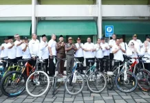 Antisipasi Krisis Energi, Pemkab Bangkalan Dorong ASN Bersepeda
